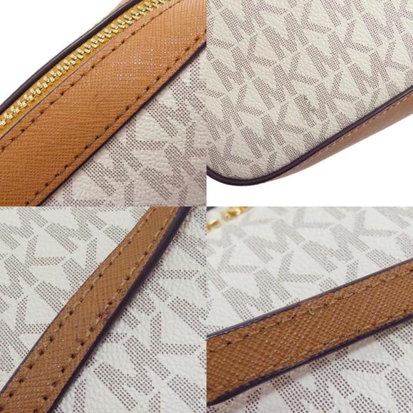 Michael Kors MK Signature Shoulder Bag PVC Women's - Picture 8 of 10